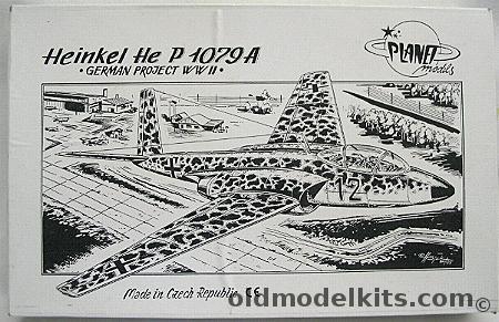 Planet Models 1/72 Heinkel He P1079A - (P1079), 002 plastic model kit